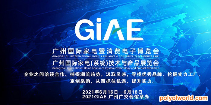 2021廣州商務(wù)廳重點項目！GIAE廣州國際家電暨消費電子博覽會