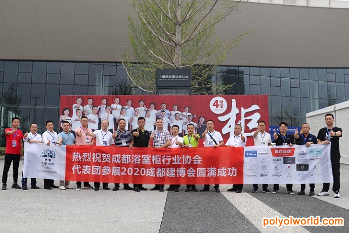 成都浴室柜行業(yè)協(xié)會(huì)連續(xù)三年組團(tuán)參加成都建博會(huì)CCBD