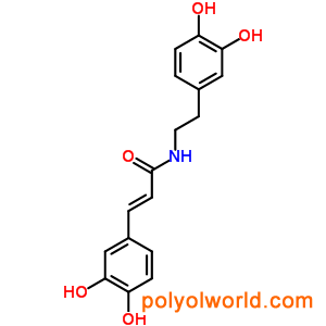 103188-49-4 (2E)-3-(3,4  -二羥基苯基)-N-[2-(3,4-二羥基苯基)乙基]prop-2-enamide