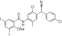 61438-64-0 Closantel 鈉