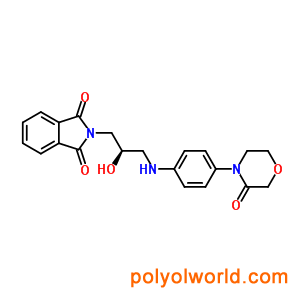 446292-07-5 2-[(2R)-2-羥基 -3-{[4-(3-oxomorpholin-4-yl)phenyl]amino}propyl]-1H-isoindole-1,3(2H)-dione