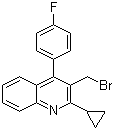 154057-56-4 3-(溴甲基)-2-環(huán)丙基-  4-(4'-氟苯基)喹啉