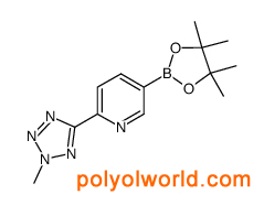 1056039-83-8 2-(2-Methyl-2H-tetrazol-5-yl  )-5-(4,4,5,5-四甲基-1,3,2-二氧硼雜環(huán)戊烷-2-基)吡啶